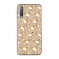 Doggy: Samsung Galaxy A7 (2018) Transparant Hoesje