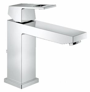 Grohe Eurocube Wastafelkraan Medium Met Trekwaste Chroom