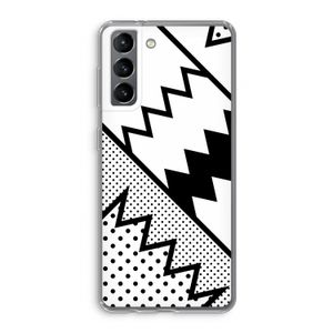 Pop Art #5: Samsung Galaxy S21 Transparant Hoesje