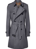 Burberry trench mi-long Chelsea Heritage - Gris - thumbnail