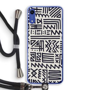 Marrakech print: Honor Play 8A Transparant Hoesje met koord