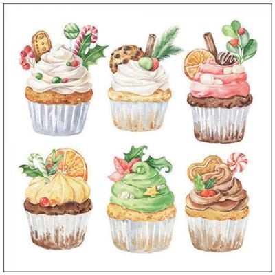 Ambiente servetten 33cm sweet christmas