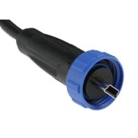 Adapter voor USB-connector 2.0 - IP68 Stekker, recht PX0441/3M00 USB A/Mini USB B PX0441/3M00 Bulgin 1 stuk(s)