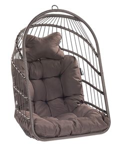 'Egg' Anthracite Hangstoel - 160 kg - Zwart - Tropilex