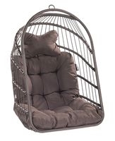 'Egg' Anthracite Hangstoel - 160 kg - Zwart - Tropilex
