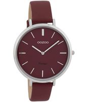 OOZOO Timepieces Horloge Vintage Burgundy | C9807 - thumbnail