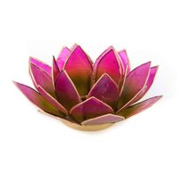 Lotus Sfeerlicht Groen-Roze Tweekleurig - thumbnail