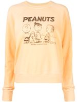 RE/DONE sweat Peanuts Happiness - Jaune - thumbnail