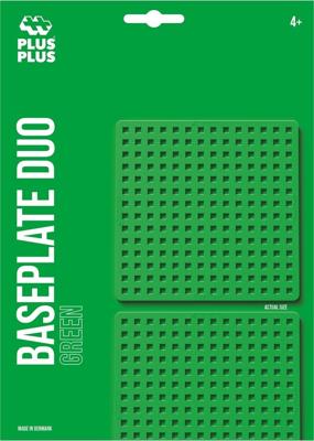 Plusplus Bouwplaat groen Plus-Plus: 2 stuks 4022