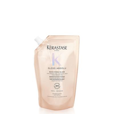 Kérastase Gloss Absolu Bain Hydra-Glaze Shampoo Refill Verpakking 500ml | Voor Alle Haartypen