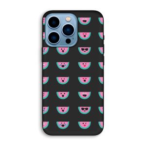 Smiley watermeloenprint: iPhone 13 Pro Biologisch afbreekbaar hoesje