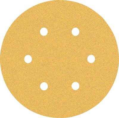 Bosch Accessoires Expert C470 schuurpapier voor excenterschuurmachines 150 mm, 6 gaten, K80 5-delig - 2608900815