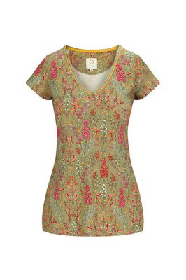 Pip Studio Pip Studio Toy Short Sleeve Top Primavera Green L