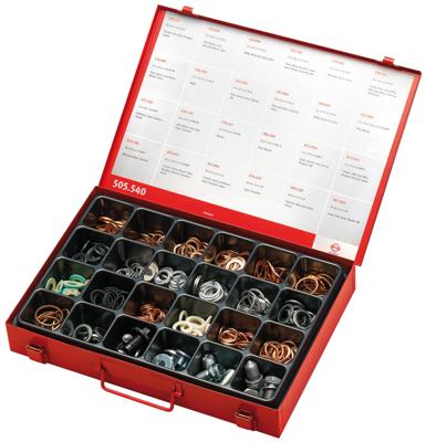 Elring Oil washer + seal rings m.screws