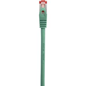 Renkforce RF-5503262 RJ45 Netwerkkabel, patchkabel CAT 6 S/FTP 10.00 m Groen Snagless, Vergulde steekcontacten, Vlambestendig 1 stuk(s)