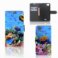 Wiko Rainbow Jam Telefoonhoesje met Pasjes Vissen - thumbnail