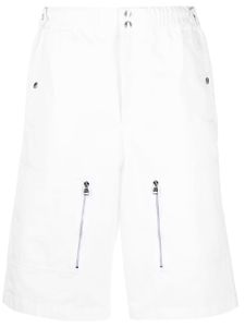 Alexander McQueen bermuda à design multi-poches - Blanc