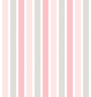 Dutch Wallcoverings Joy - Strepen - Roze/Grijs