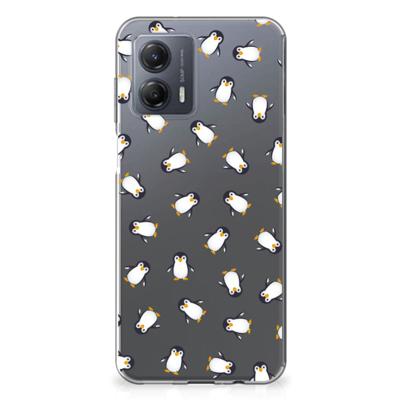 TPU bumper voor Motorola Moto G53 Pinguïn