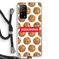 Koekerond: Xiaomi Mi 10T 5G Transparant Hoesje met koord