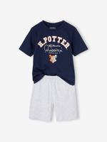 Kinder Sommer-Schlafanzug HARRY POTTER mit Quidditch-Print marineblauw Kinder Sommer-Schlafanzug HARRY POTTER mit Quidditch-Print marineblauw