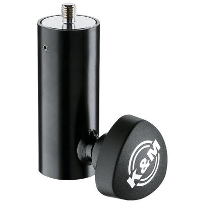 K&M 24521 Statiefadapter met 3/8 inch x 12 mm schroefdraad