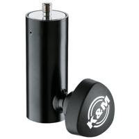 K&M 24521 Statiefadapter met 3/8 inch x 12 mm schroefdraad