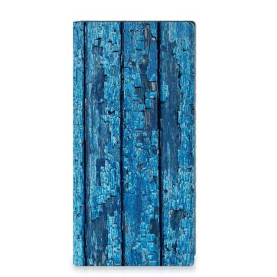 Samsung Galaxy S23 Ultra Book | Wallet Case | Wood Blue