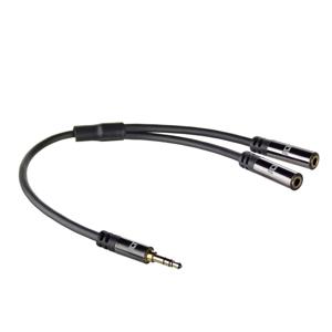 ACT 3,5mm jack naar 2x audio M/F