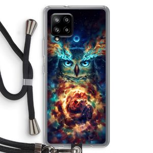 Aurowla: Samsung Galaxy A42 5G Transparant Hoesje met koord