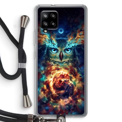 Aurowla: Samsung Galaxy A42 5G Transparant Hoesje met koord