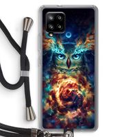 Aurowla: Samsung Galaxy A42 5G Transparant Hoesje met koord