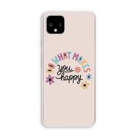 Happy days: Pixel 4 XL Transparant Hoesje