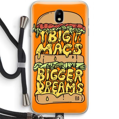 Big Macs Bigger Dreams: Samsung Galaxy J7 (2017) Transparant Hoesje met koord