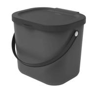 ROTHO Albula Anthracite - afvalscheidingscontainer - 6l