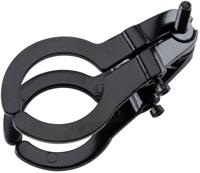 Sturmeyarcher Herrmans koplampbeugel fl-brk 31,8mm aluminium zwart