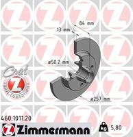 Remschijf Coat Z 460101120