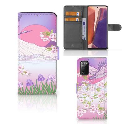 Samsung Galaxy Note 20 | Telefoonhoesje | Met pasjeshouder | Bird Flying
