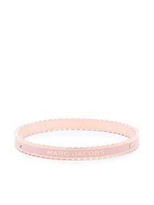 Marc Jacobs bracelet jonc The Medallion festonné - Rose