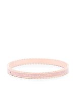 Marc Jacobs bracelet jonc The Medallion festonné - Rose