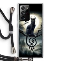 Moonlight Companions: Samsung Galaxy Note 20 Ultra / Note 20 Ultra 5G Transparant Hoesje met koord
