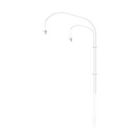 Umage Willow Wall double white - wandbevestiging