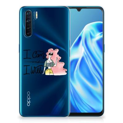 OPPO A91 Telefoonhoesje met Naam i Can OPPO A91 Telefoonhoesje met Naam i Can