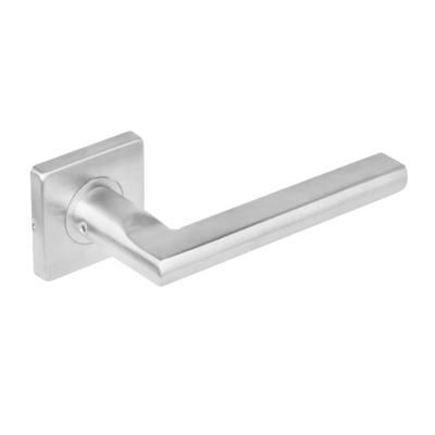 Intersteel Platte deurklinkHoek 90 op rozet RVS - 0035.125202
