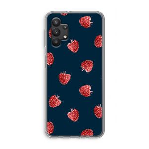 Framboosjes: Samsung Galaxy A32 5G Transparant Hoesje