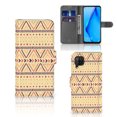Huawei P40 Lite | Telefoon Hoesje | Aztec Yellow