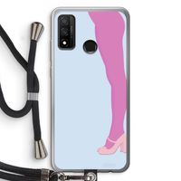 Pink panty: Huawei P Smart (2020) Transparant Hoesje met koord Pink panty: Huawei P Smart (2020) Transparant Hoesje met koord