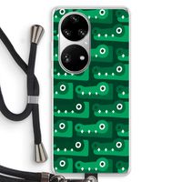 Crocs: Huawei P50 Pro Transparant Hoesje met koord