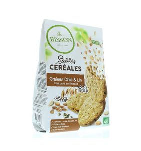 Zandkoekjes chia & lijnzaad bio
