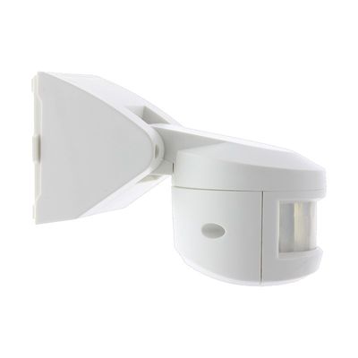 Bewegingsmelder LED Opbouw wit IP55 voor aan de wand of plafond Watcher 150 870050 Klemko